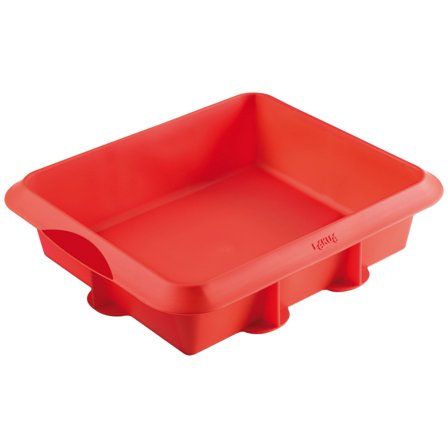 Lékué Lasagneform i silikon, rød
