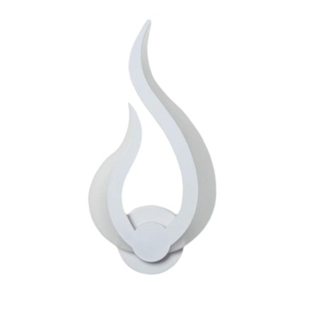 Vegglampe med ledning, energibesparende og enkel å installere, behagelig lys for soverommet, stuen, korridoren, påskepynt, hvitt lys