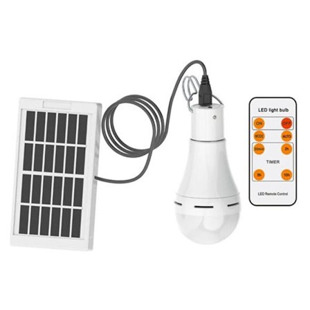 Udendørs solcellelampe Vandtæt krog Solar Light Garden Yard Nødenergibesparende lampe (1 sæt)