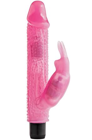 ToyJoy Knobbly Wobbly Rabbitvibrator - Blushme.se