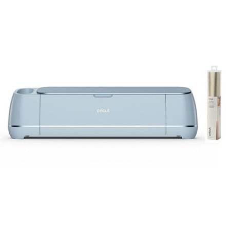 Cricut Maker 3 skärmaskin + 48" x 12" texturerat metalliskt permanent vinylark