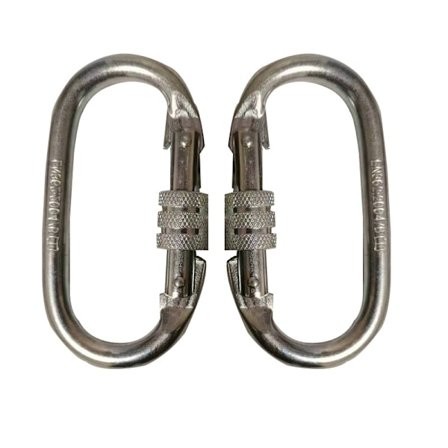 2PCS Skruvkarbinhake, 19mm Finger, 19mm Finger