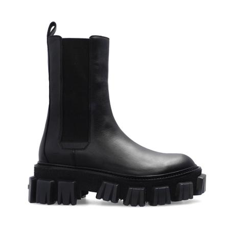 Amiri Platform Chelsea Laarzen , Zwart , Dames , Maat: 40 EU Enkellaarsjes