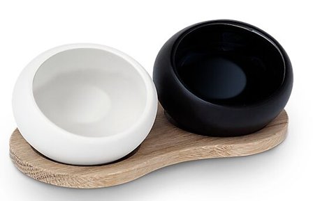 ROSENDAHL SALT-/PEPPERKAR PORSELEN