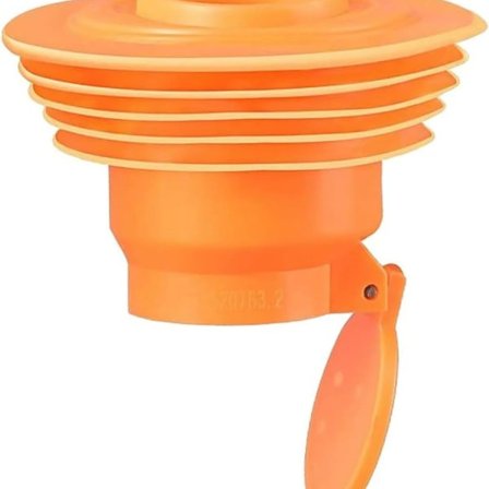 Kök Avloppsrör Avloppstätningsringar, Deodorant Silikonring (Orange)