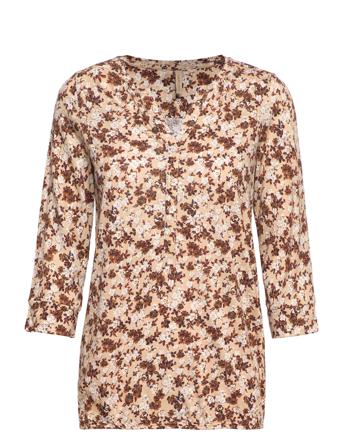 Sc-Felicity Aop Bluse Langermet Multi/mønstret Soyaconcept