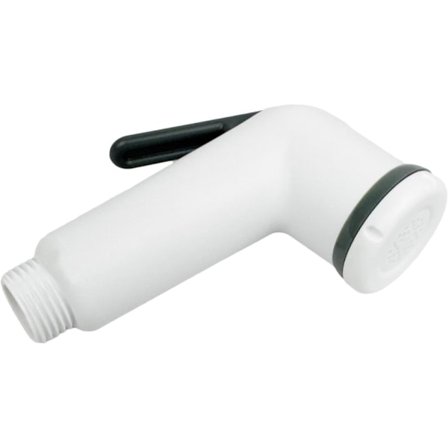 stk Båd eller RV Brusehoved med Vandbesparende Brusehoved (Lige Konnektor - Hvid/Grå)