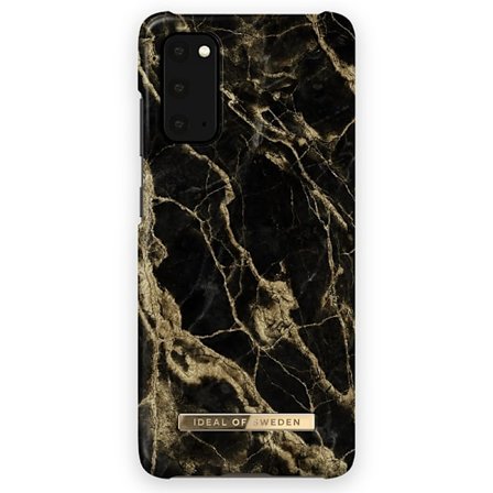 iDeal Of Sweden Fashion Skal för Galaxy S20 - Golden Smoke Marble