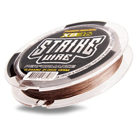 Strike Wire Performance 836 0,18mm/12kg -135m, Timber Brown