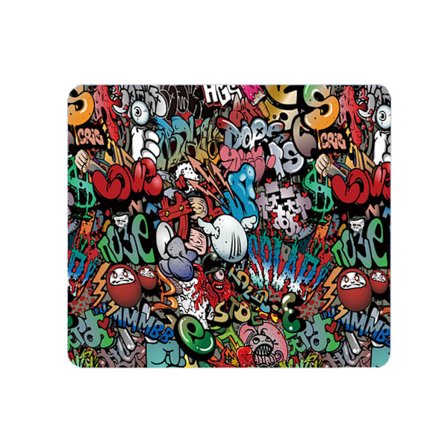 Stor Gaming Musmatta med Sydda Kanter Förlängd Musmatta Halkfri Bas Tangentbordsmatta Skrivbordsunderlägg för Gamer Kontor Hem