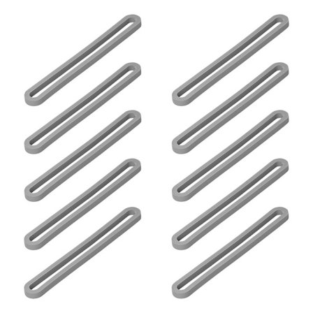 Gummi spännring 130 x 5 x 5 mm - set om 10 stycken