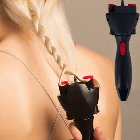 CDQ Elektrisk Hårfletning Automatisk Twist Braider Stick Enhed