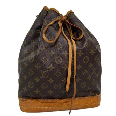 Louis Vuitton Vintage, Pre-owned Noe Monogram Bag Bruin, Dames, Maat:ONE Size,leather