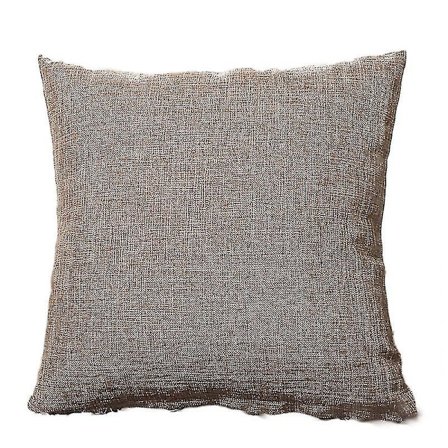 Bomuldslinned Pudebetræk Fladt Kvadratisk Pudebetræk Hjemmesofa Dekoration