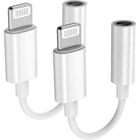 Förpackning - Apple Lightning till 3,5 mm hörlursuttagsadapter