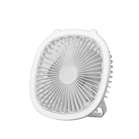 Oppladbar Skrivebordsvifte Hybelvifte Veggmontert Takvifte Elektrisk Vifte - FARGE: WH