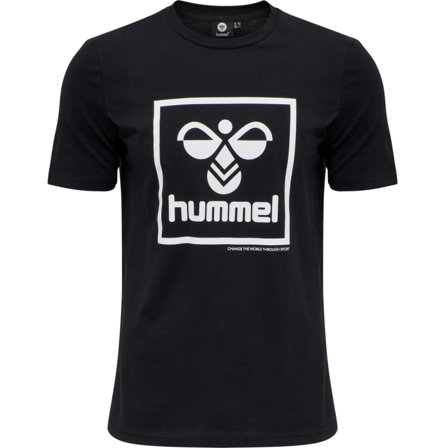 Hummel Men's Hmlisam T-shirt Men short-sleeved sweaters Black S