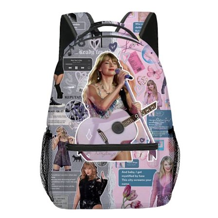 Taylor Swift periferia opiskelijan koululaukku reppu lahja tytt (puhdas) No.6
