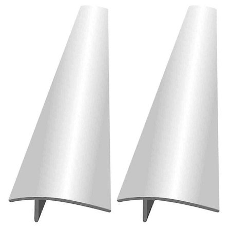 2 st Silikon Spis Springskydd Värmebeständiga Flexibla Fyllmedel Ugn Sidoskydd