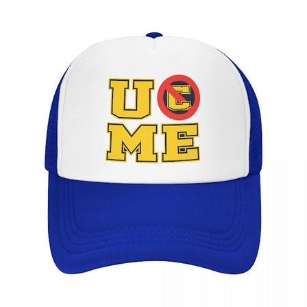 Klassinen Wwe John Cena U Cant See Me Trucker Hat Naiset Miehet Henkilökohtainen Säädettävä Unisex Baseball-lippis Ulkoilu