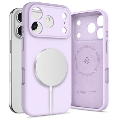 Tech-Protect Mobilskal till iPhone 17 Pro Magsafe Silikon - Mauve