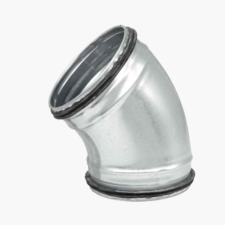 Rörböj 45° Ø125 mm