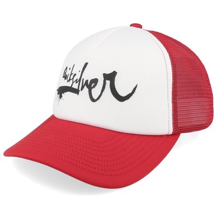 Quiksilver - White trucker Lippis - Dna Impaired Salsa Trucker @ Hatstore