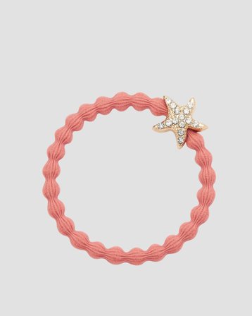 ByEloise STARFISH CORAL Roze Sieraden Meisjes - Kids Brand Store