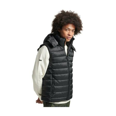 Superdry, Vests Zwart, Heren, Maat:XL