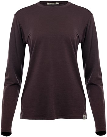 Aclima LightWool 180 Crewneck W's Chocolate Plum