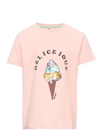 Tncream S_S Tee Pink The New
