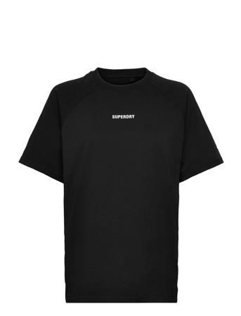Core Ss Tee Black Superdry Sport