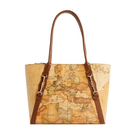 Alviero Martini 1a Classe Tass , Beige , Dames , Maat: ONE Size Schoudertassen