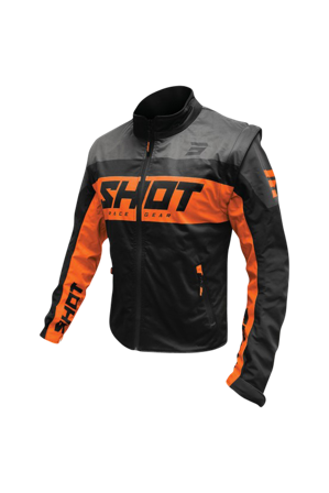 Chaqueta de Enduro Shot Lite 3.0 Negro/Naranja XL