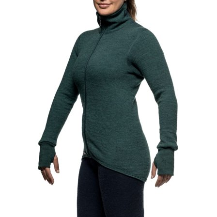 Woolpower Full Zip Jacket 400 Men Mid layer tops Green M