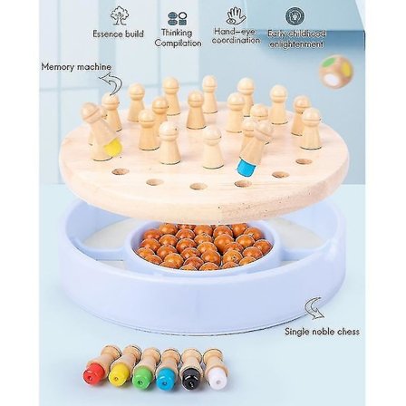 Brädspel Multifunktionellt spel Schack Minnesschack Enkelt ädelt schack