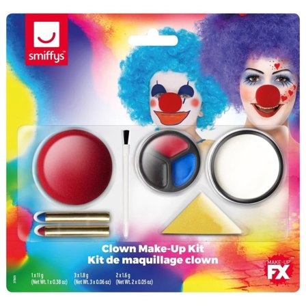 Clown Smink-kit - Partyninja.se
