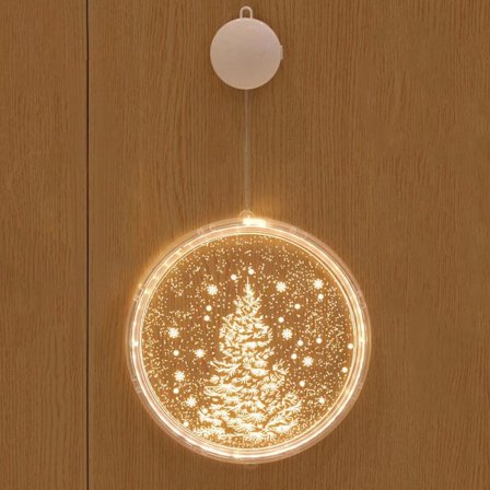 Julelys Udendørs Julepynt, Hængende 3D Jule