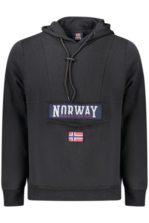 Norway 1963 Felpa Senza Zip Uomo Nero