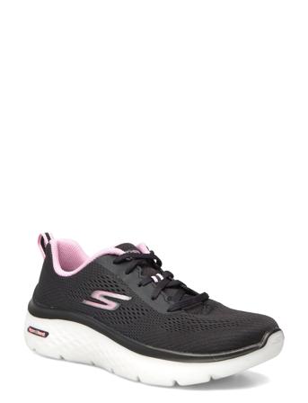 Womens Gowalk Hyper Burst Lave Sneakers Svart Skechers*Betinget Tilbud