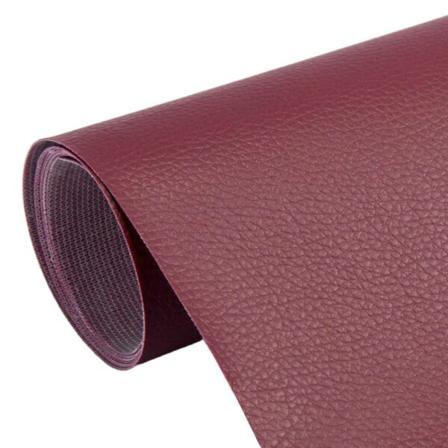 Selvklebende Leather Fix Decor Vinrød 50*137cm rød