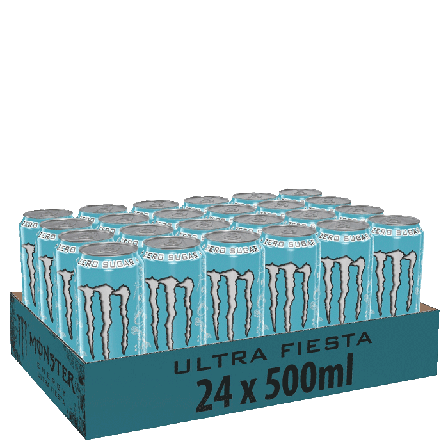monster-energy 24 x Monster Energy Ultra, 50 cl, Mango Fiesta - Bodyman.dk