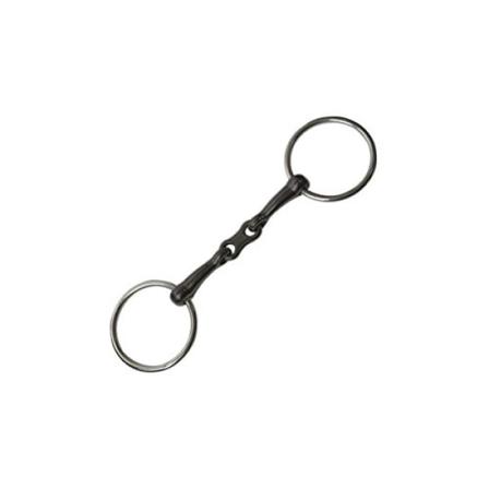 Jp Korsteel Sweet Iron French Link Lös Ring Snaffle Bit 4.5in