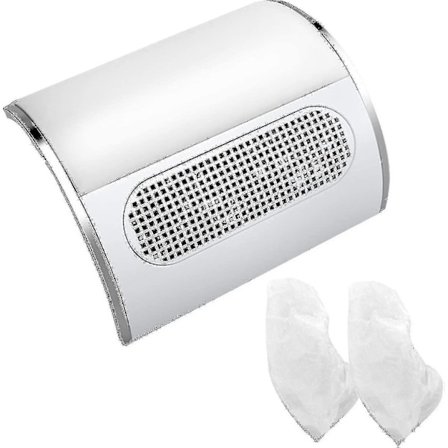 40w Profesjonell Manikyr Bordvakuum, Negle Støvsuge Negle Samler Rengjøringsverktøy Neglekunst Maskin Med 3 Vifter Manikyr