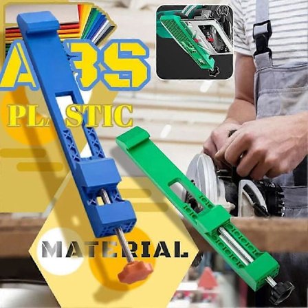 Bærbar Justerbar ABS Holder Positionering af Træarbejderes Skærebrætter (Grøn Udvidet Udgave)