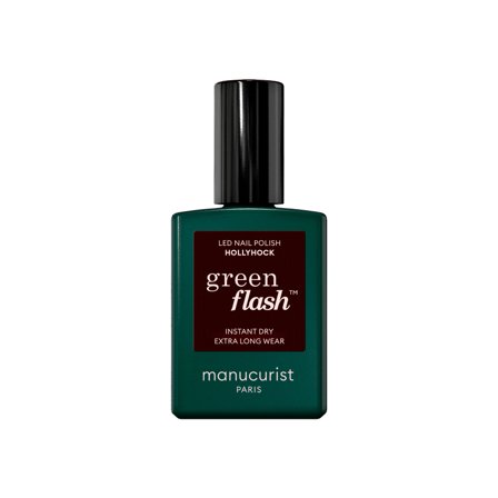 Manucurist GREEN FLASH - Smalto Semipermanente Hollyhock 15ml - Smalto Gel e semipermanente