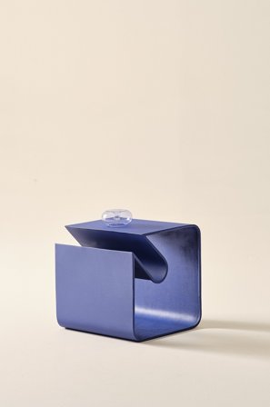 Jotex - Sidebord 40x40 Cm Blue - KUROW - Kjøp Sidebord & småbord hos Jotex