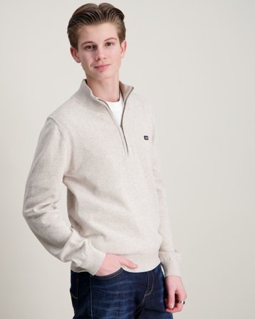 Lexington Freddy Half-Zip Sweater Beige Genser Gutt - Kids Brand Store