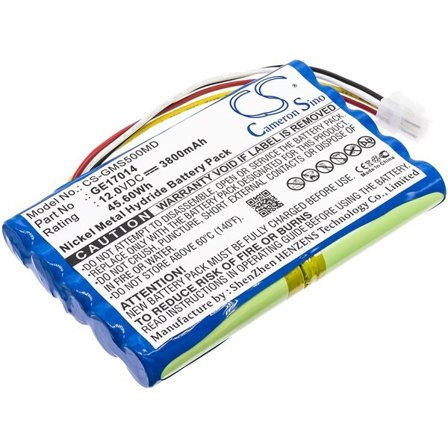 Batteri for medisinsk utstyr til Datex Ohmeda S/5 pasientmonitor