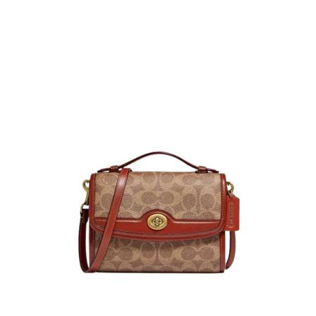 Coach, Pocket Brązowy, Kobieta, Rozmiar: ONE Size